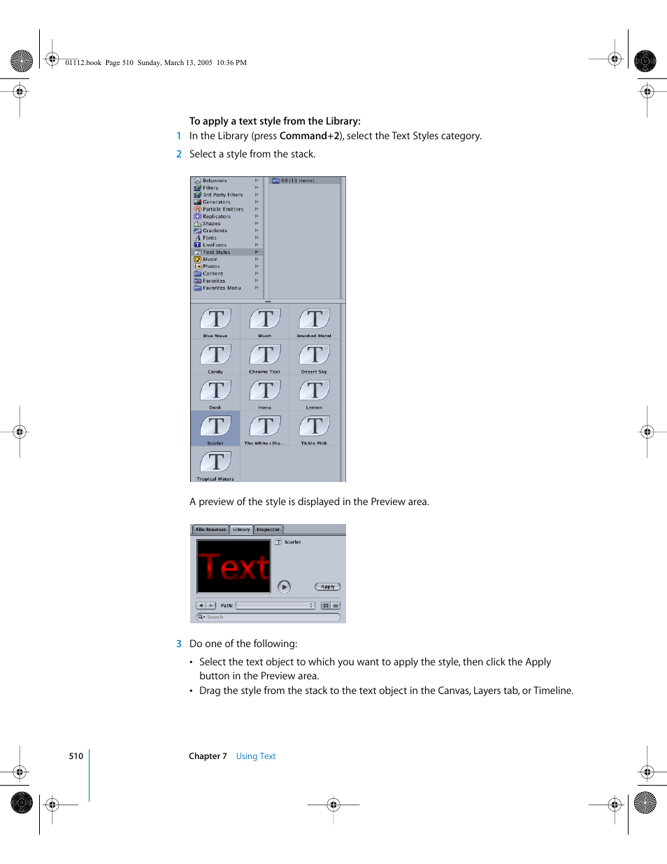 Apple Motion 2 User Manual | Page 510 / 999