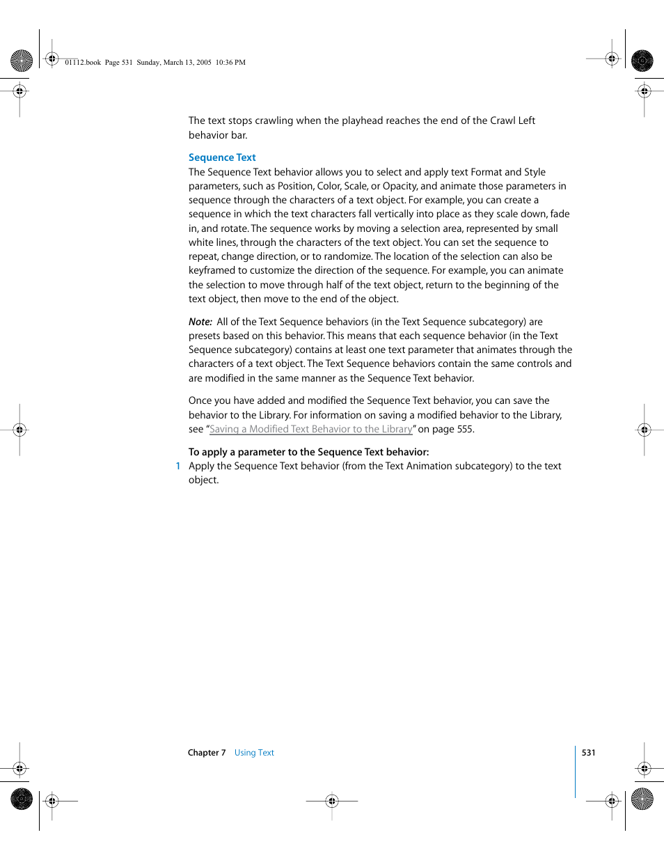Apple Motion 2 User Manual | Page 531 / 999