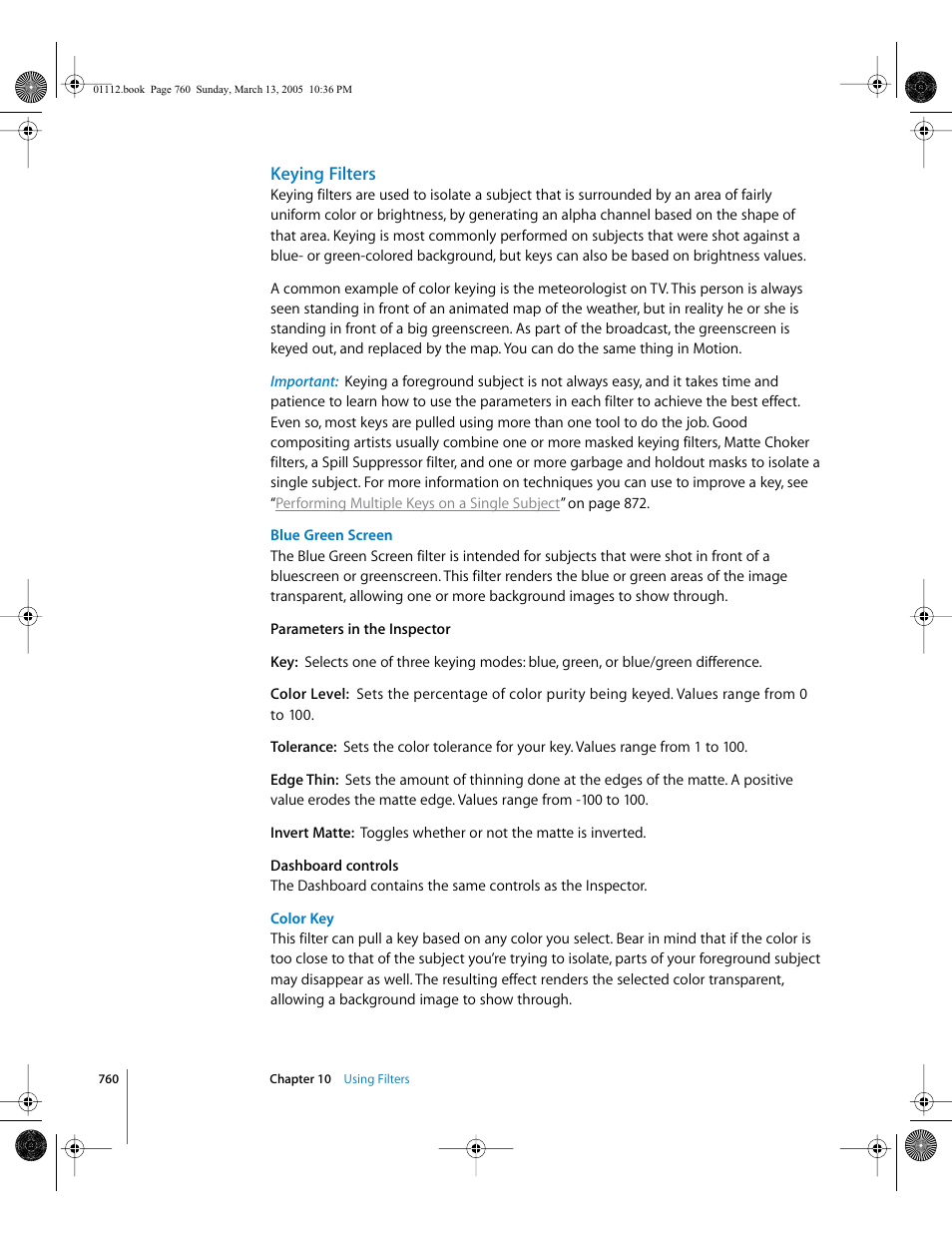 Keying filters | Apple Motion 2 User Manual | Page 760 / 999