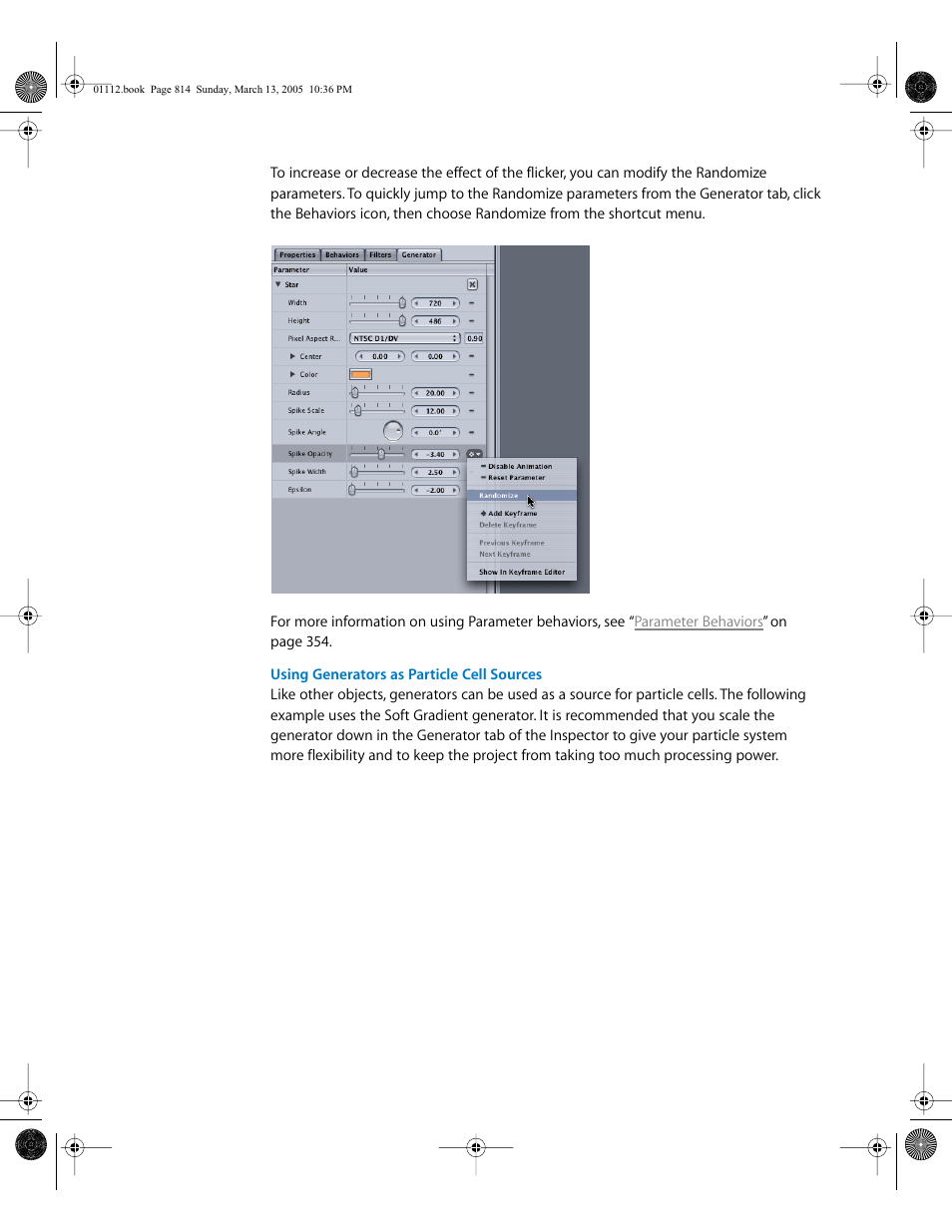 Apple Motion 2 User Manual | Page 814 / 999