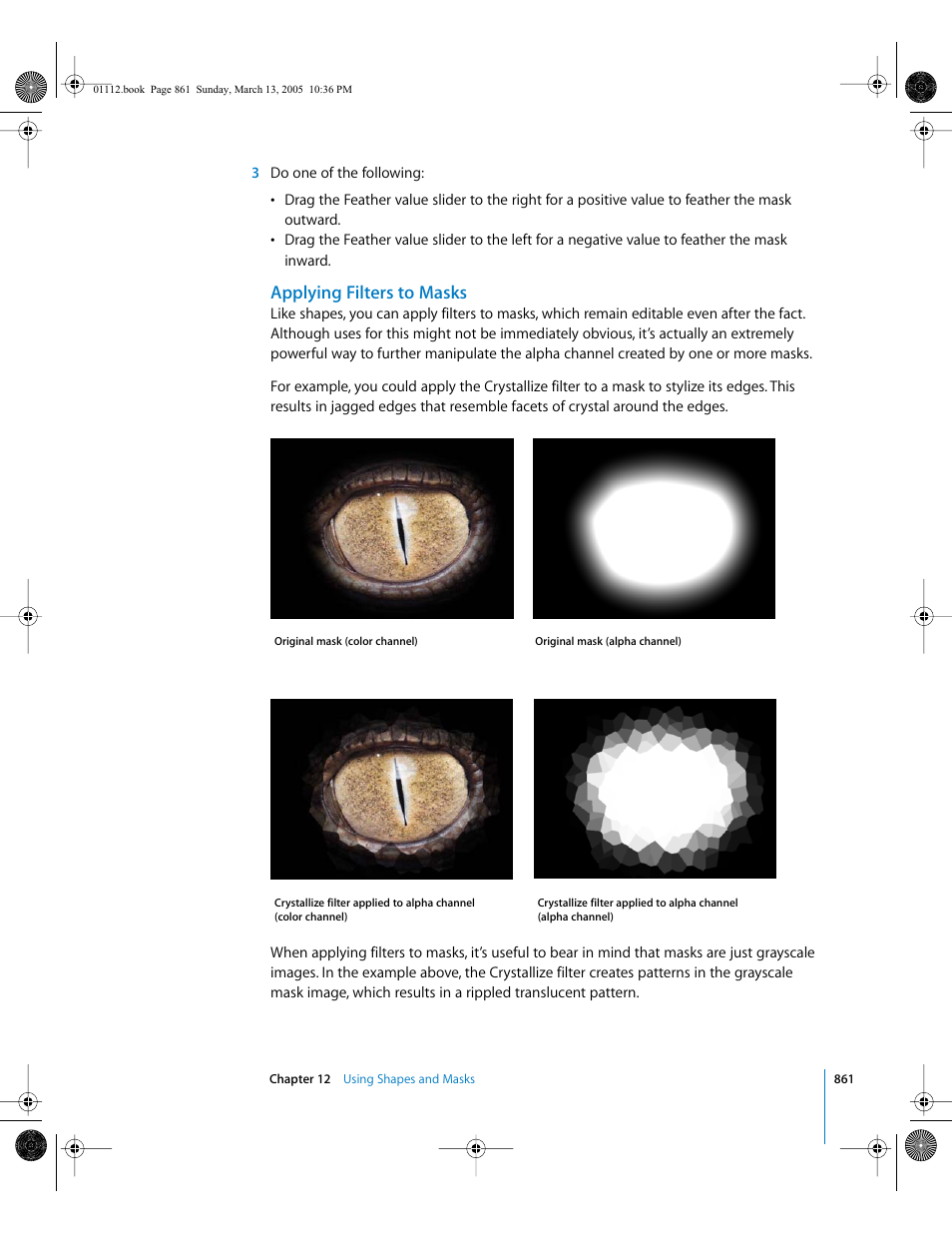 Applying filters to masks | Apple Motion 2 User Manual | Page 861 / 999
