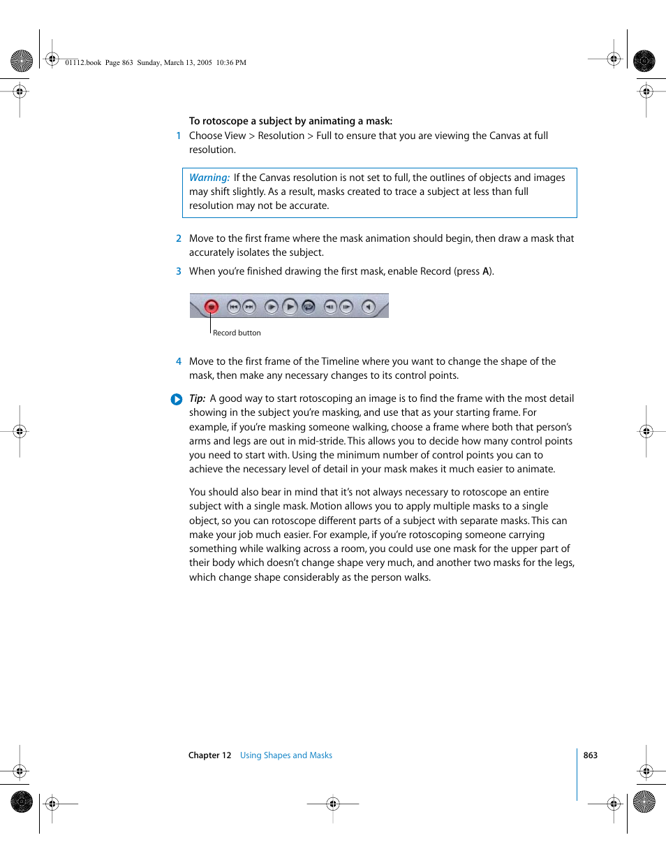 Apple Motion 2 User Manual | Page 863 / 999