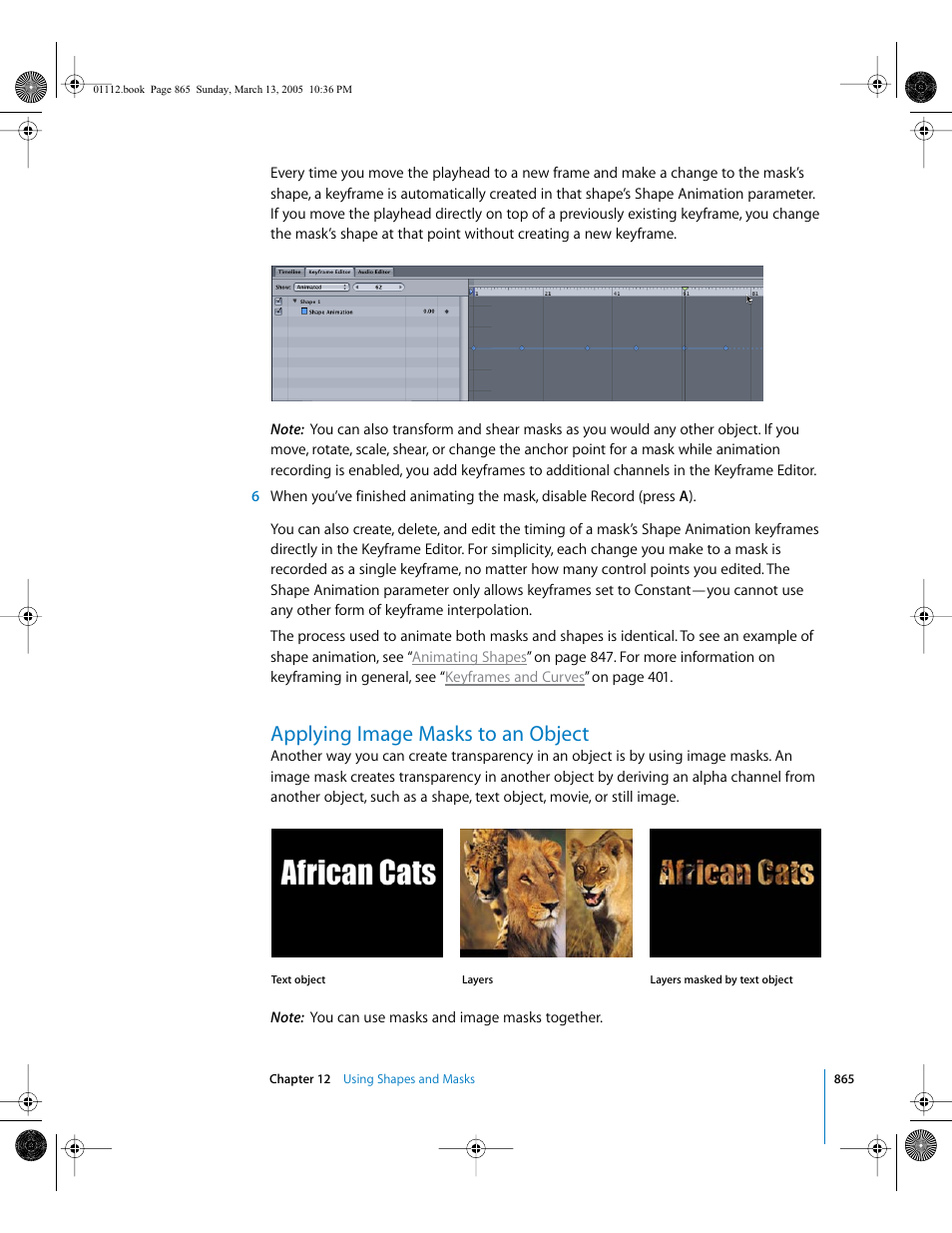 Applying image masks to an object | Apple Motion 2 User Manual | Page 865 / 999
