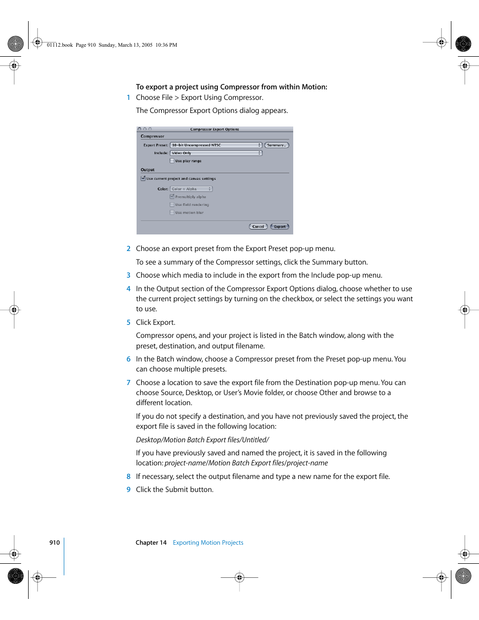 Apple Motion 2 User Manual | Page 910 / 999