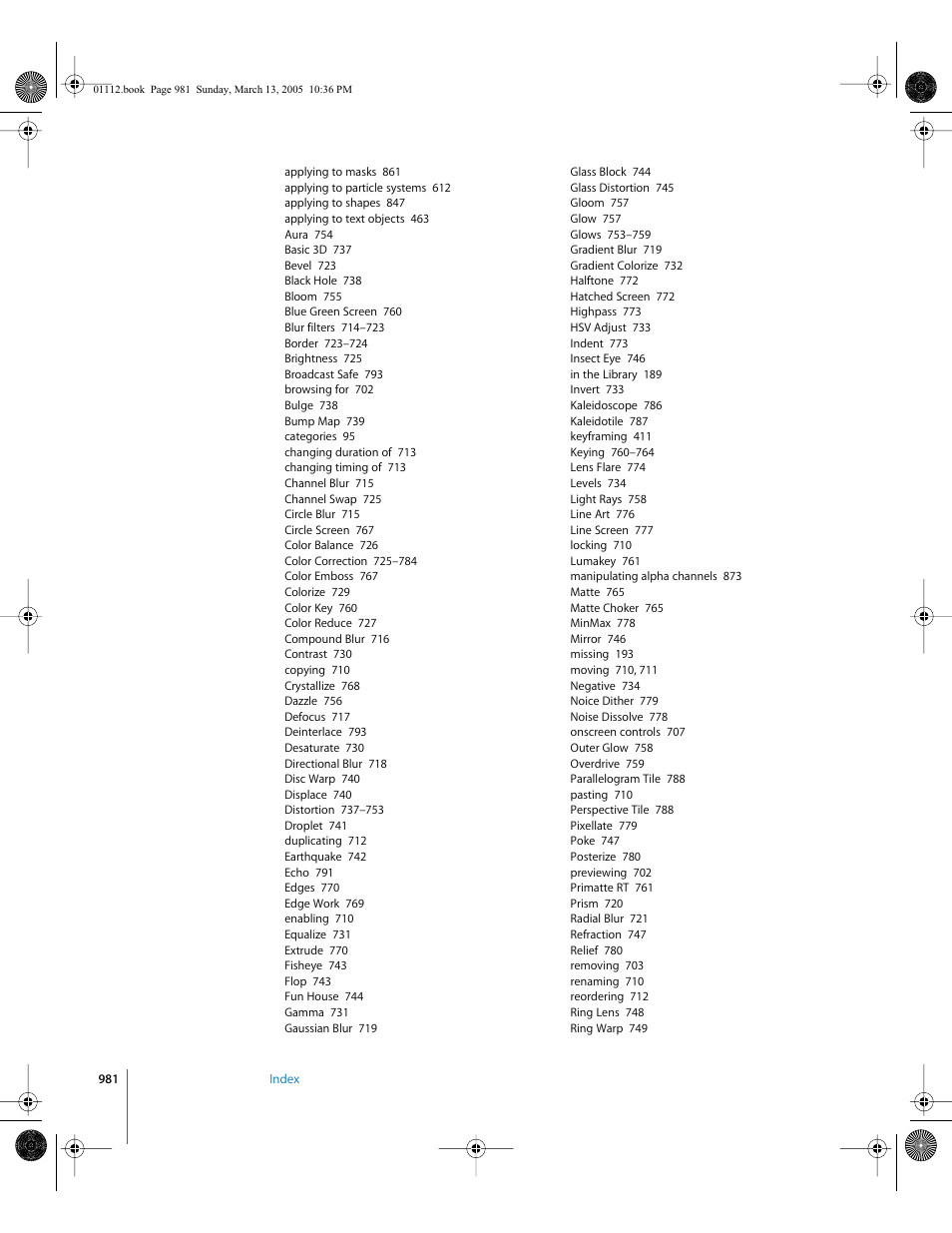 Apple Motion 2 User Manual | Page 981 / 999
