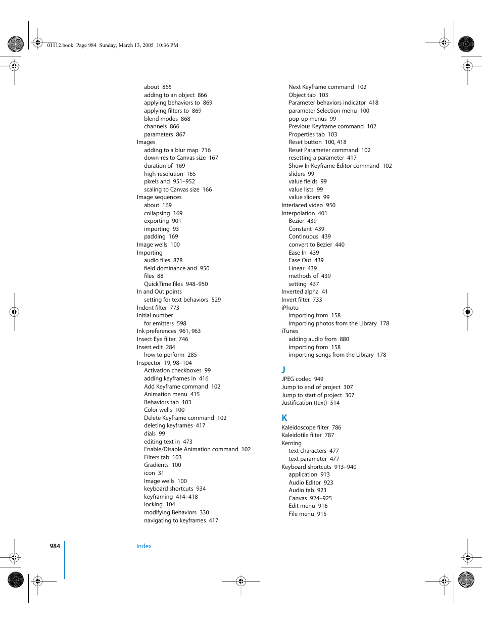 Apple Motion 2 User Manual | Page 984 / 999