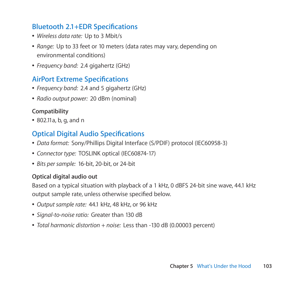 Apple Mac Pro Server (Mid 2010) User Manual | Page 103 / 128