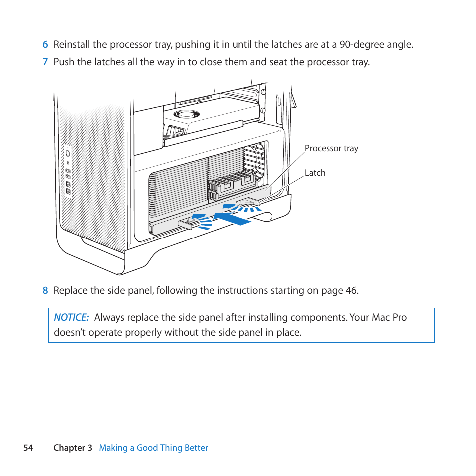 Apple Mac Pro Server (Mid 2010) User Manual | Page 54 / 128