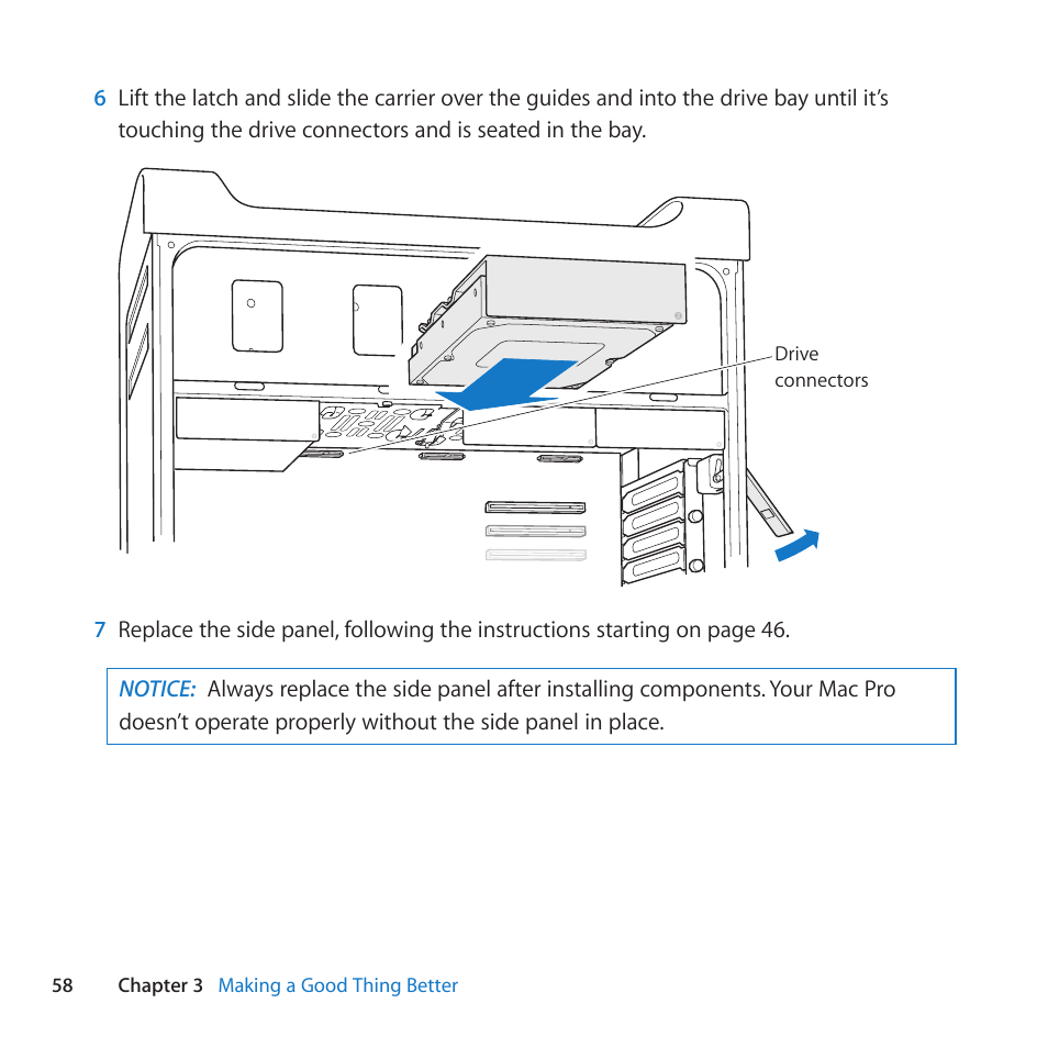 Apple Mac Pro Server (Mid 2010) User Manual | Page 58 / 128