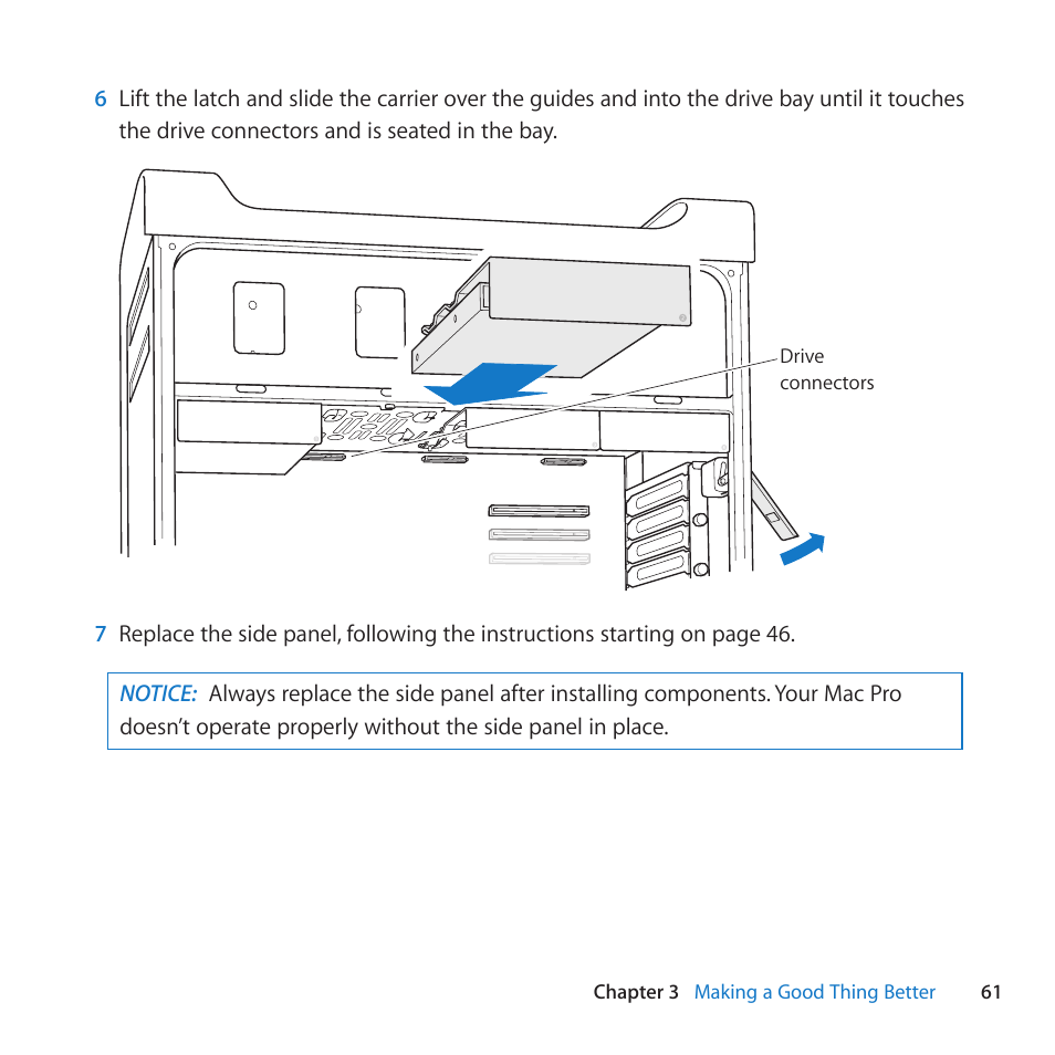 Apple Mac Pro Server (Mid 2010) User Manual | Page 61 / 128