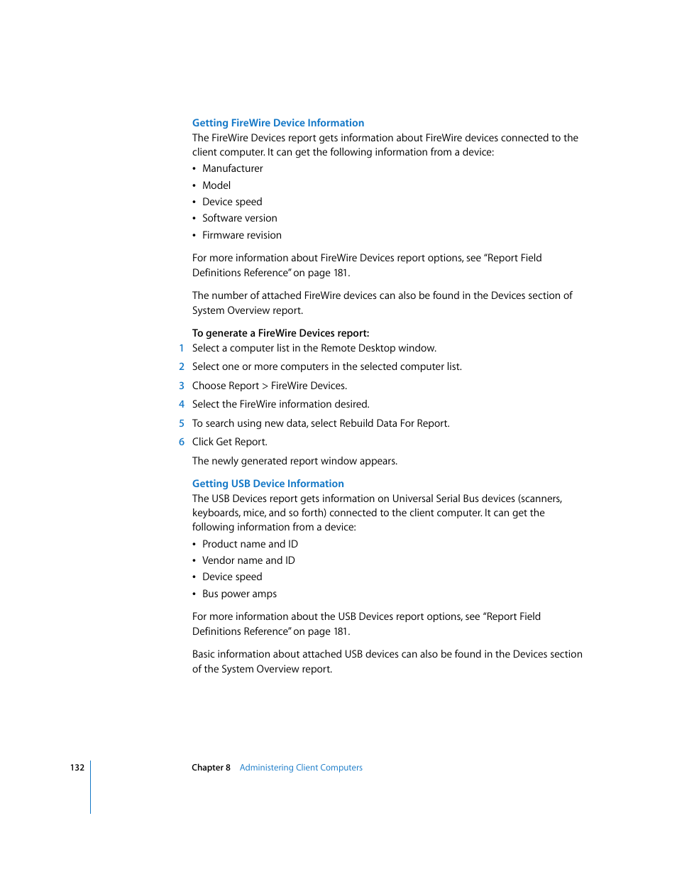 Apple Remote Desktop User Manual | Page 132 / 203
