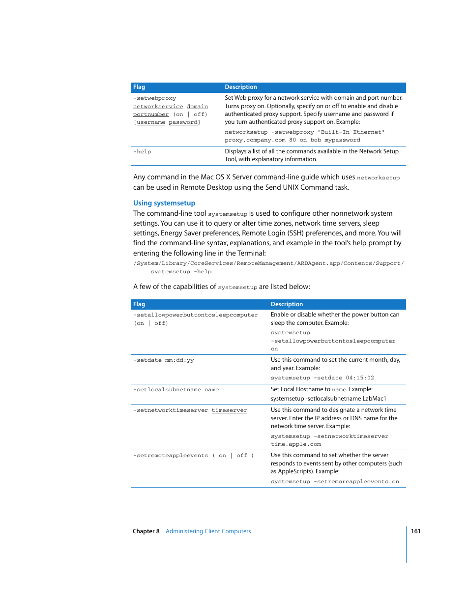 Apple Remote Desktop User Manual | Page 161 / 203