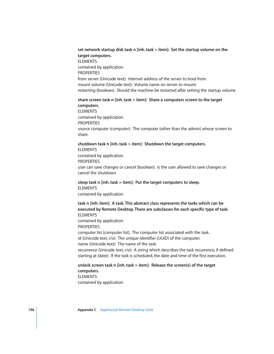 Apple Remote Desktop User Manual | Page 196 / 203