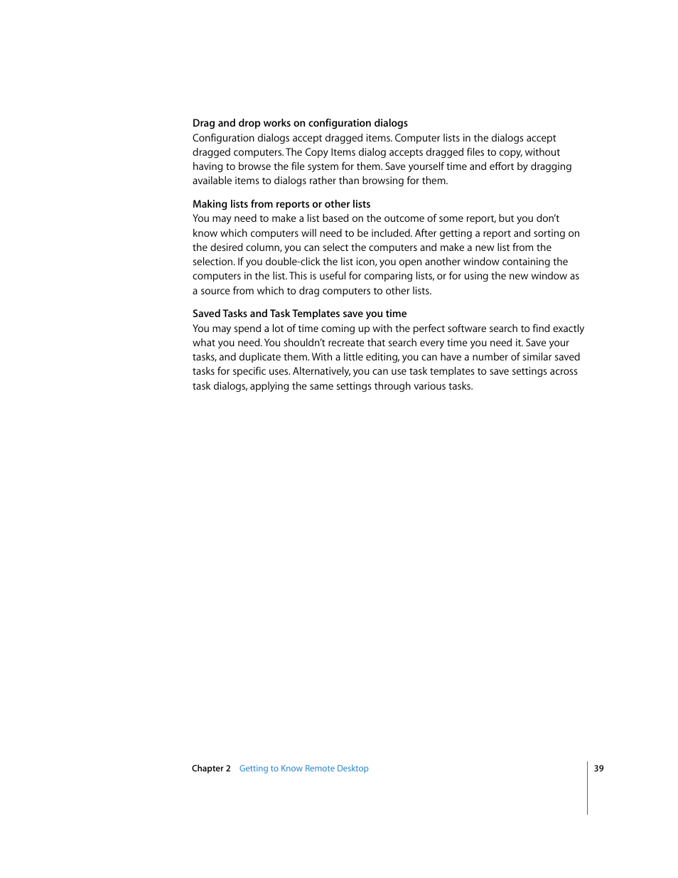 Apple Remote Desktop User Manual | Page 39 / 203
