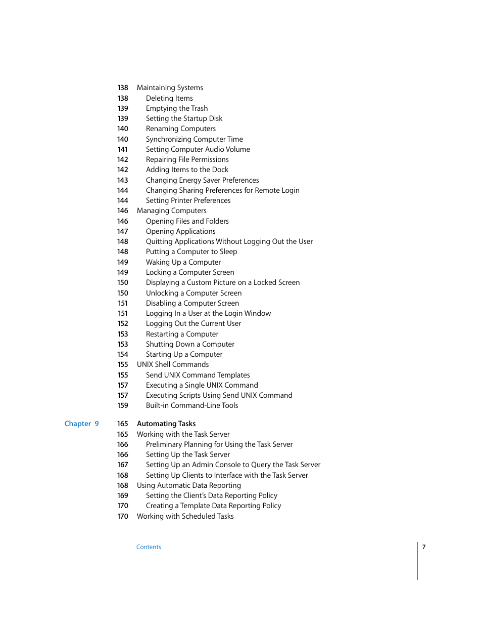 Apple Remote Desktop User Manual | Page 7 / 203