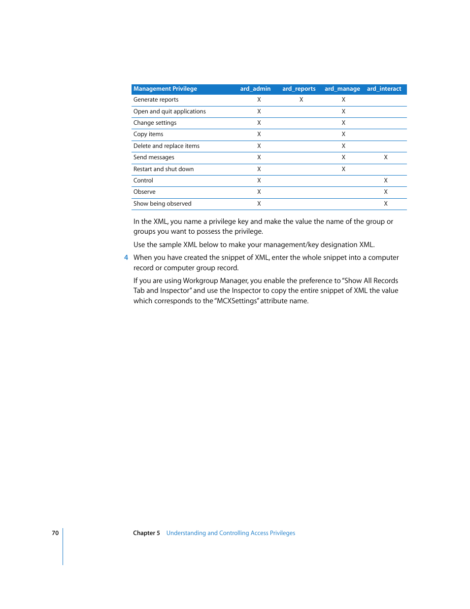 Apple Remote Desktop User Manual | Page 70 / 203