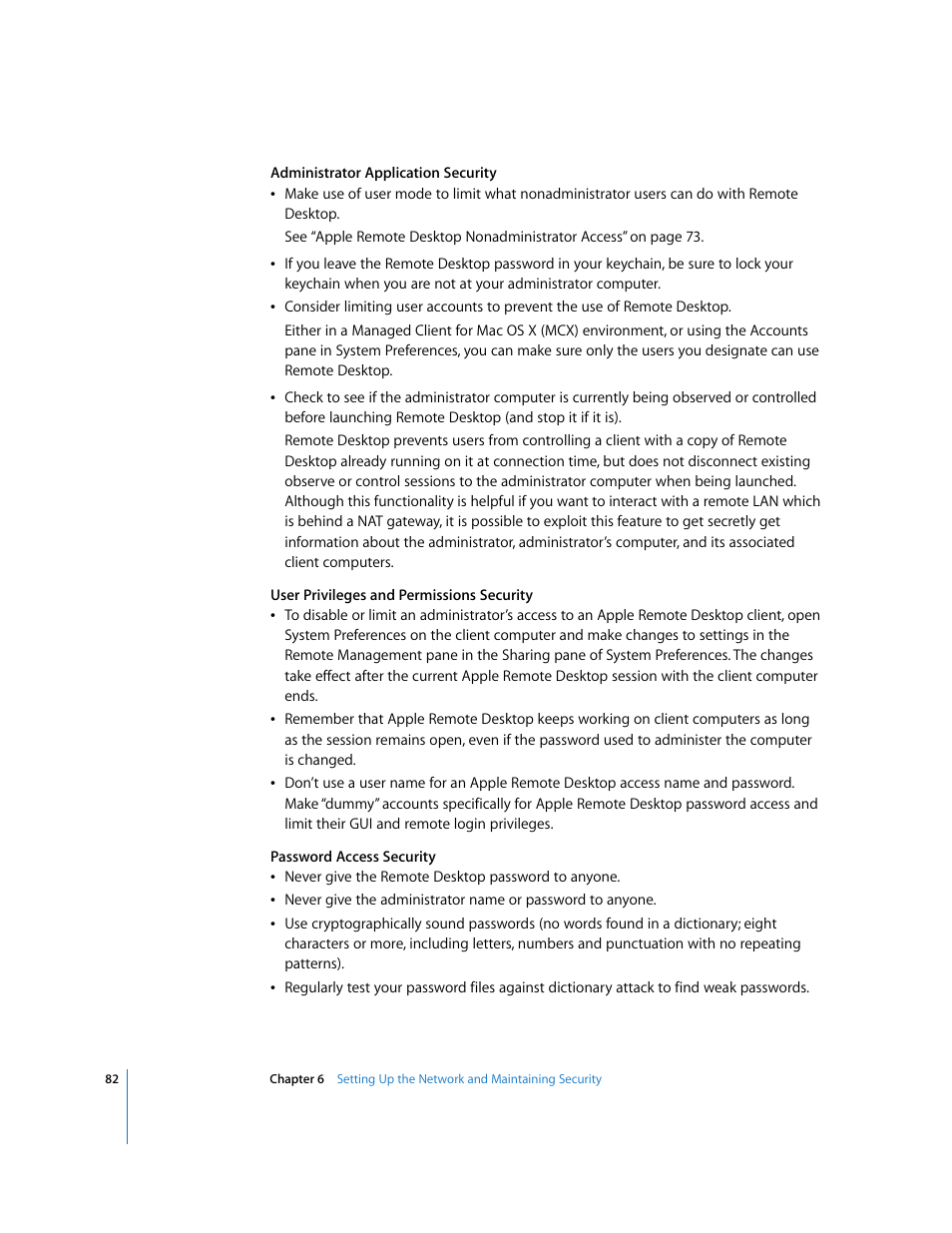 Apple Remote Desktop User Manual | Page 82 / 203