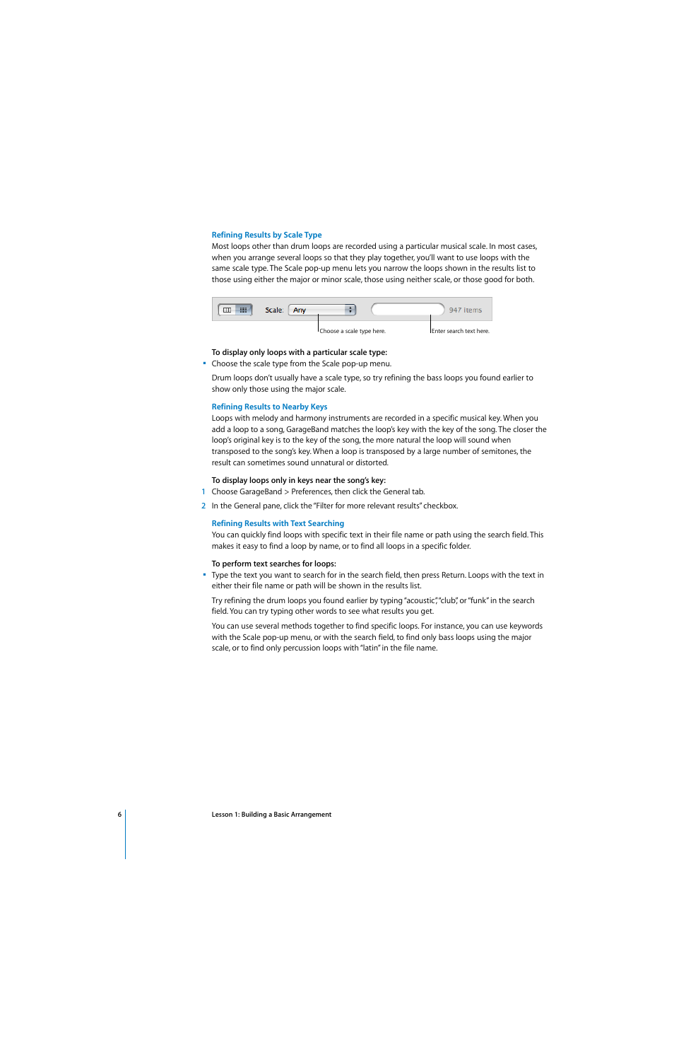 Apple GarageBand Tutorial: Lesson 1 User Manual | Page 6 / 11