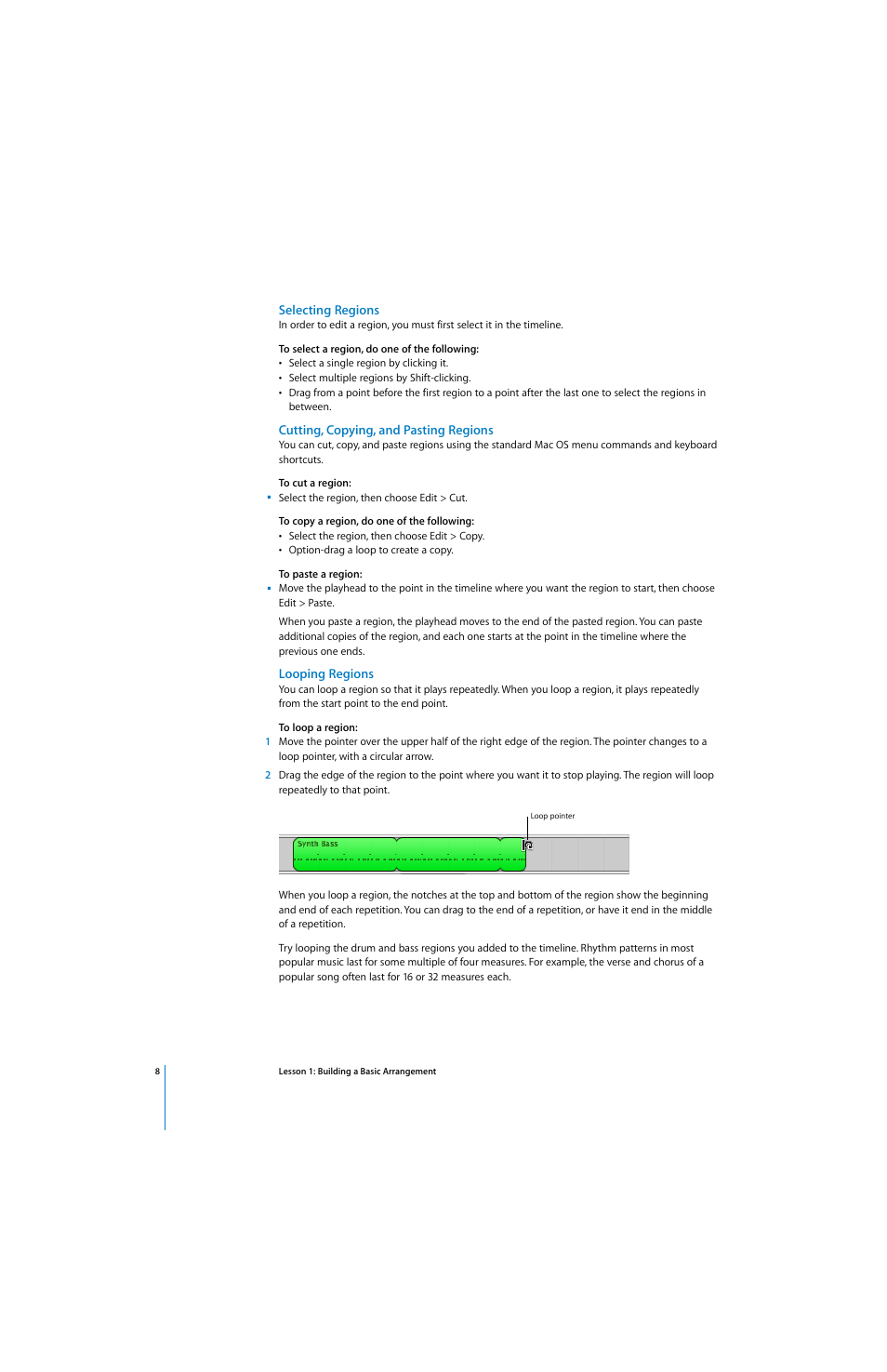 Apple GarageBand Tutorial: Lesson 1 User Manual | Page 8 / 11