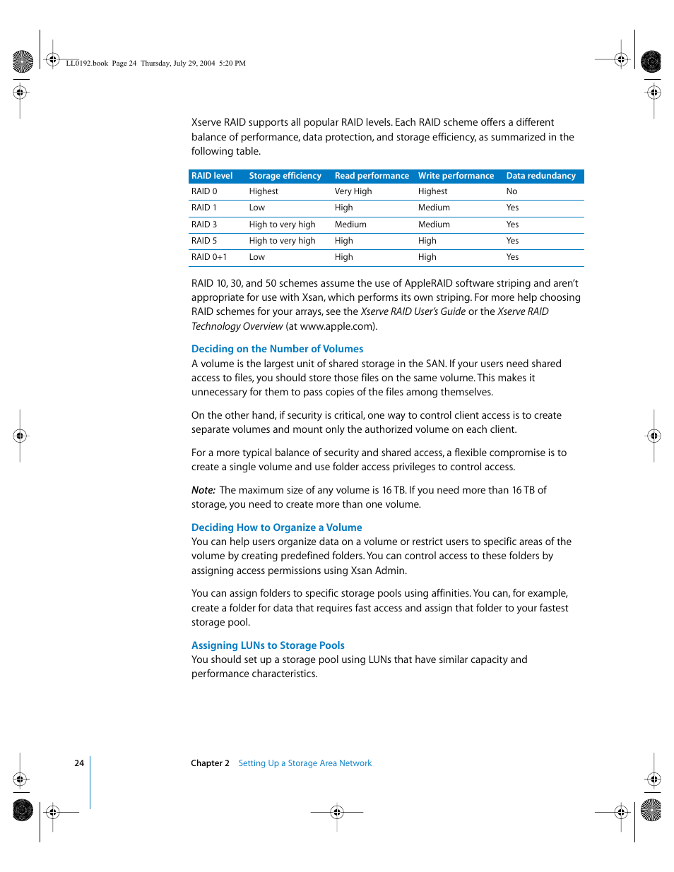 Apple Xsan 1.0 User Manual | Page 24 / 113