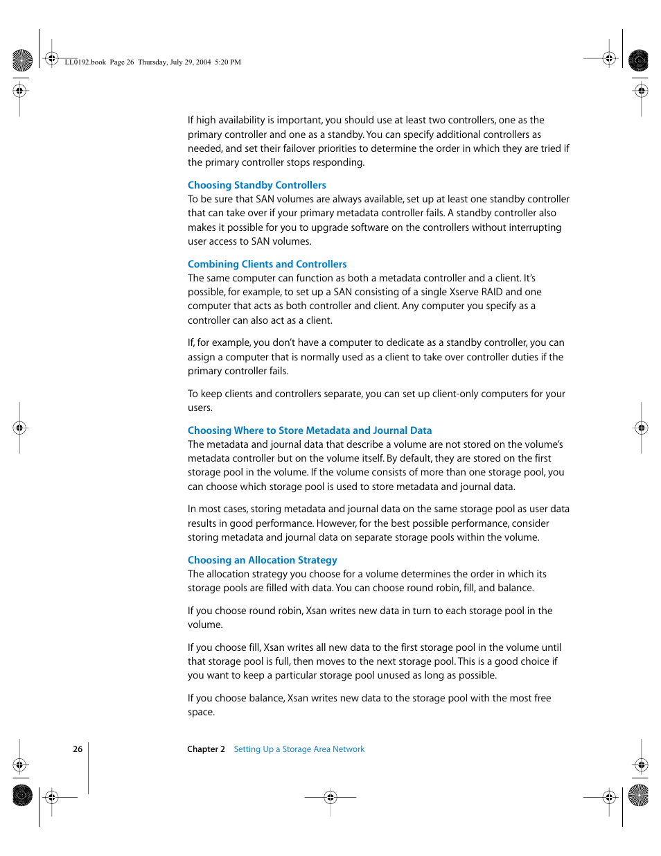 Apple Xsan 1.0 User Manual | Page 26 / 113