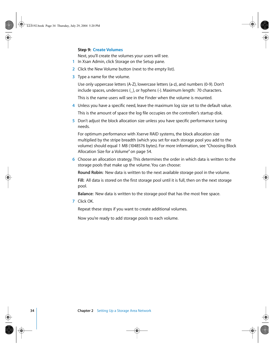 Apple Xsan 1.0 User Manual | Page 34 / 113