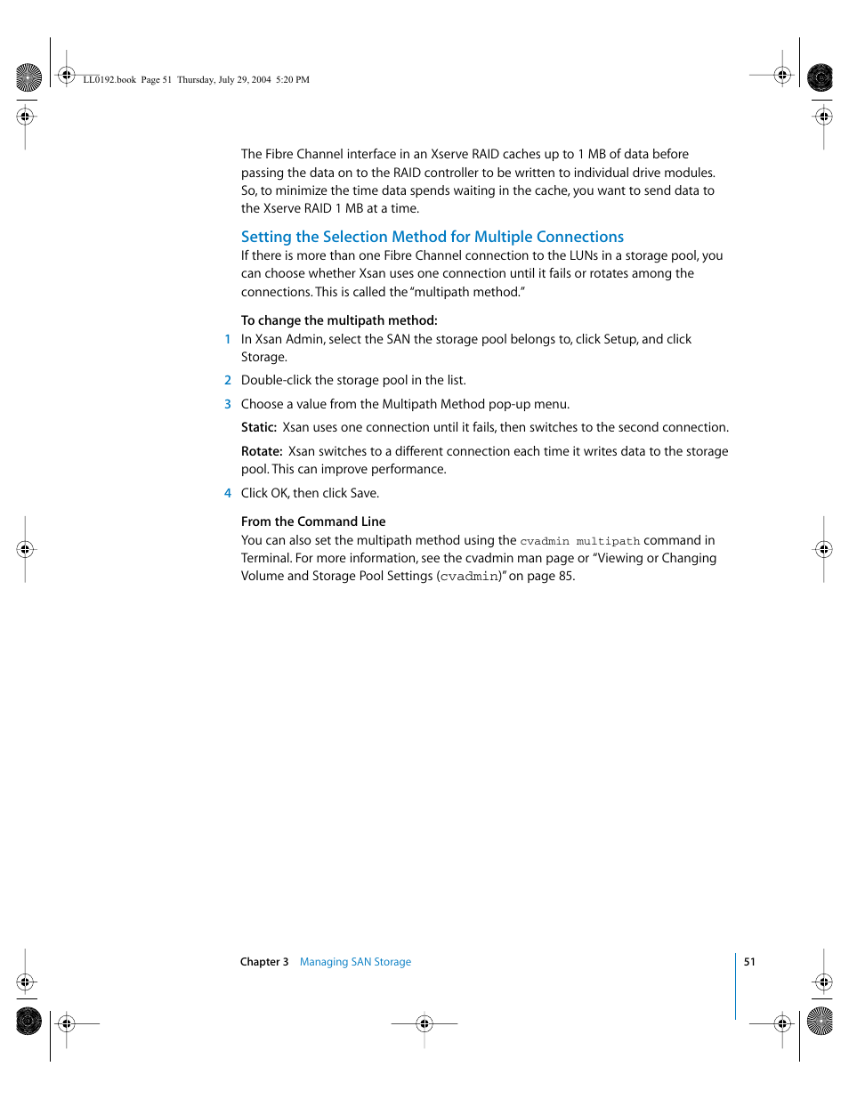 Apple Xsan 1.0 User Manual | Page 51 / 113