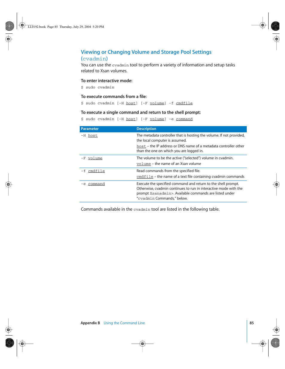 Apple Xsan 1.0 User Manual | Page 85 / 113