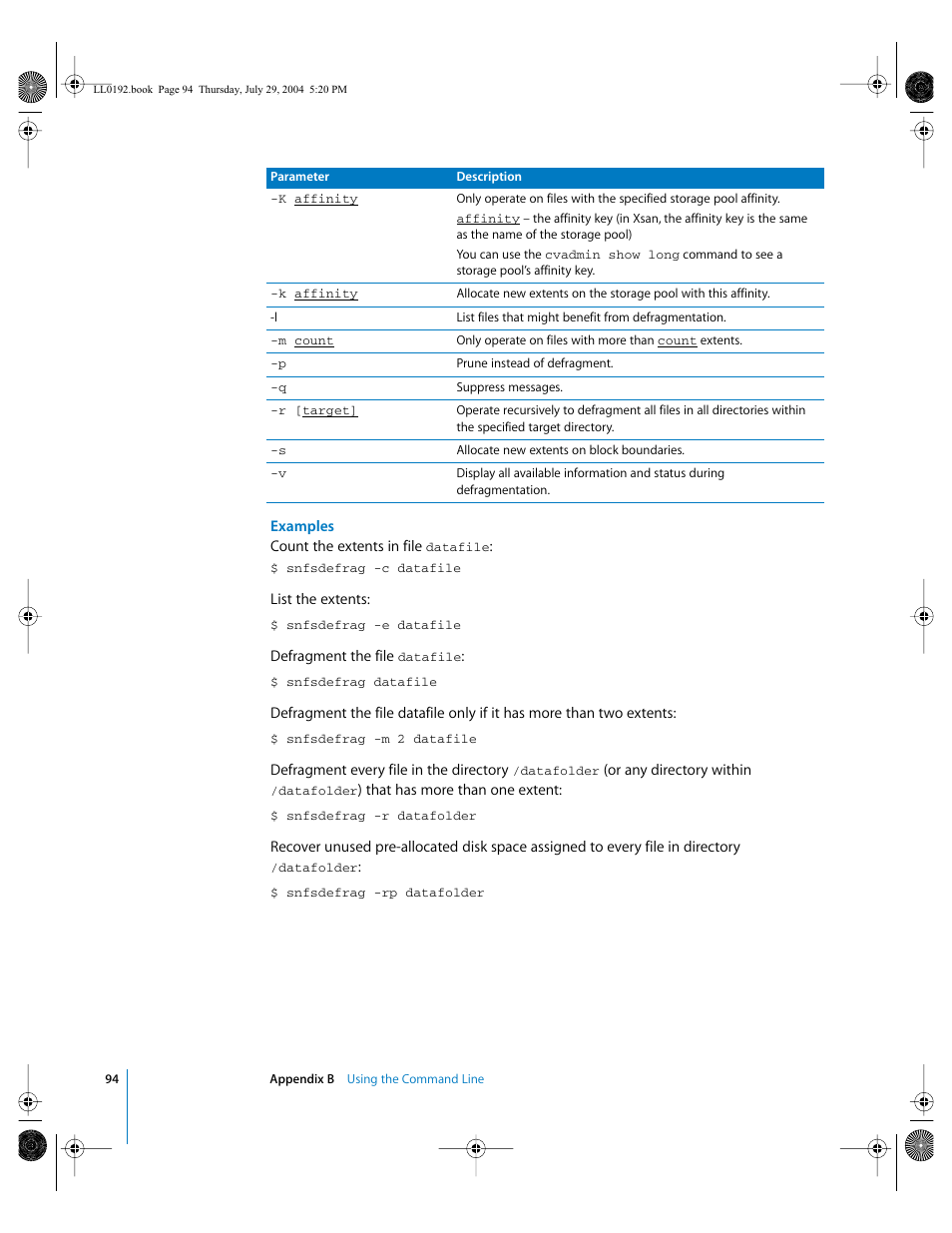 Apple Xsan 1.0 User Manual | Page 94 / 113