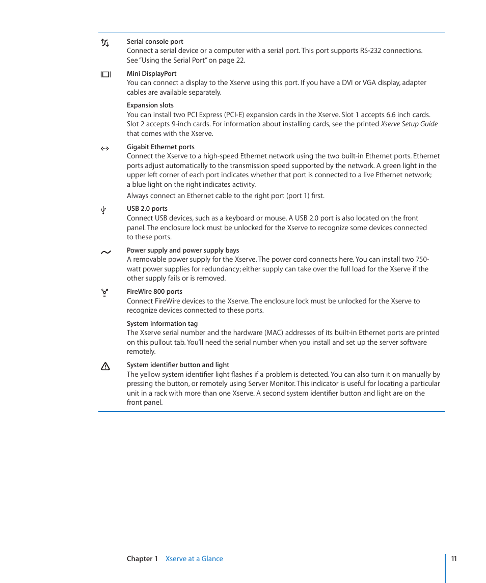 Apple Xserve (Early 2009) User Manual | Page 11 / 36
