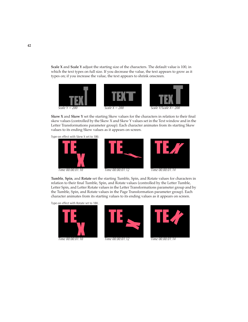 Boris FX Boris Calligraphy Version 2.0 User Manual | Page 42 / 84