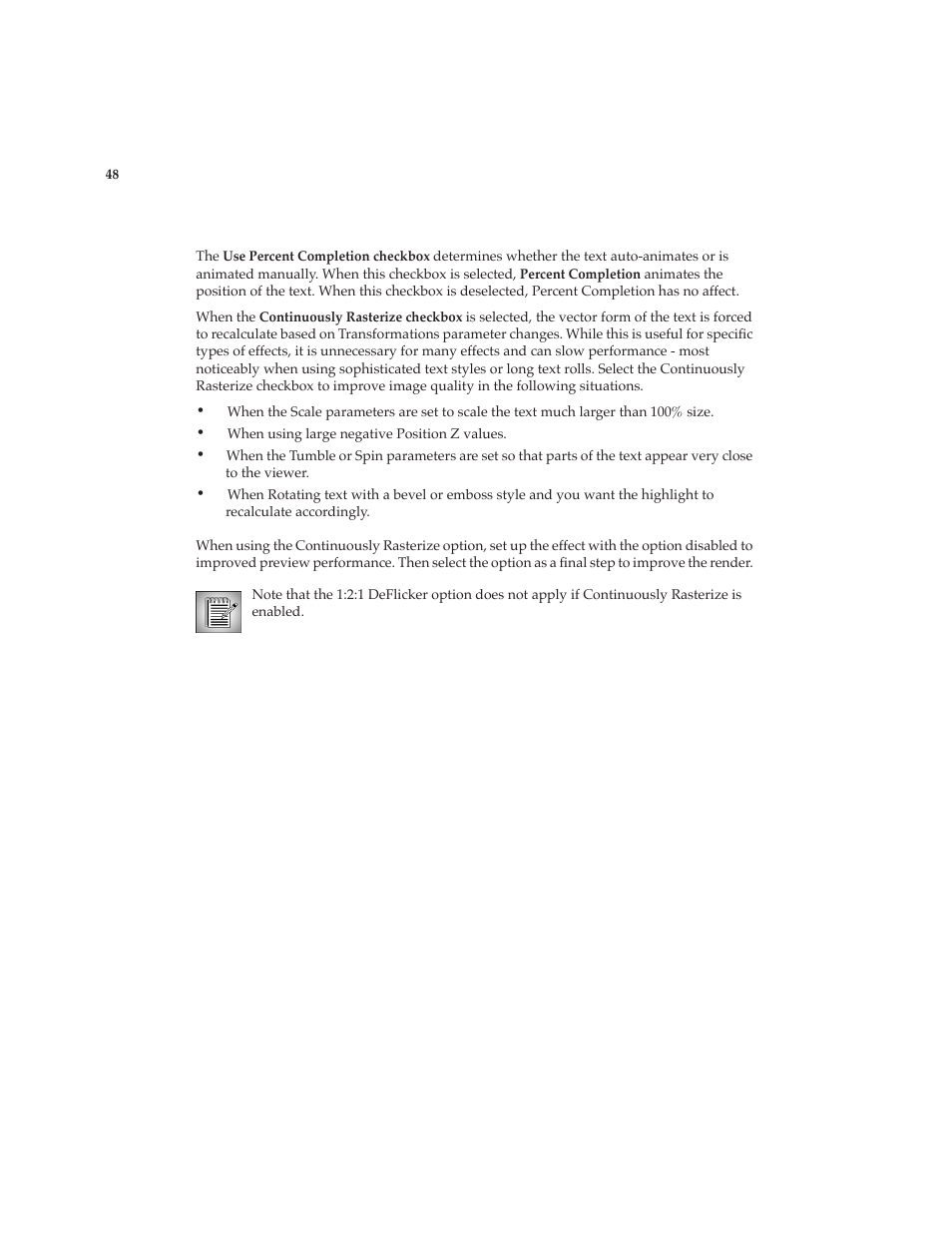 Boris FX Boris Calligraphy Version 2.0 User Manual | Page 48 / 84