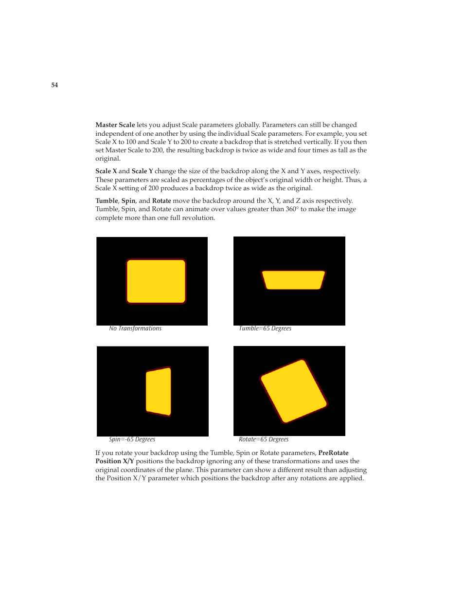 Boris FX Boris Calligraphy Version 2.0 User Manual | Page 54 / 84