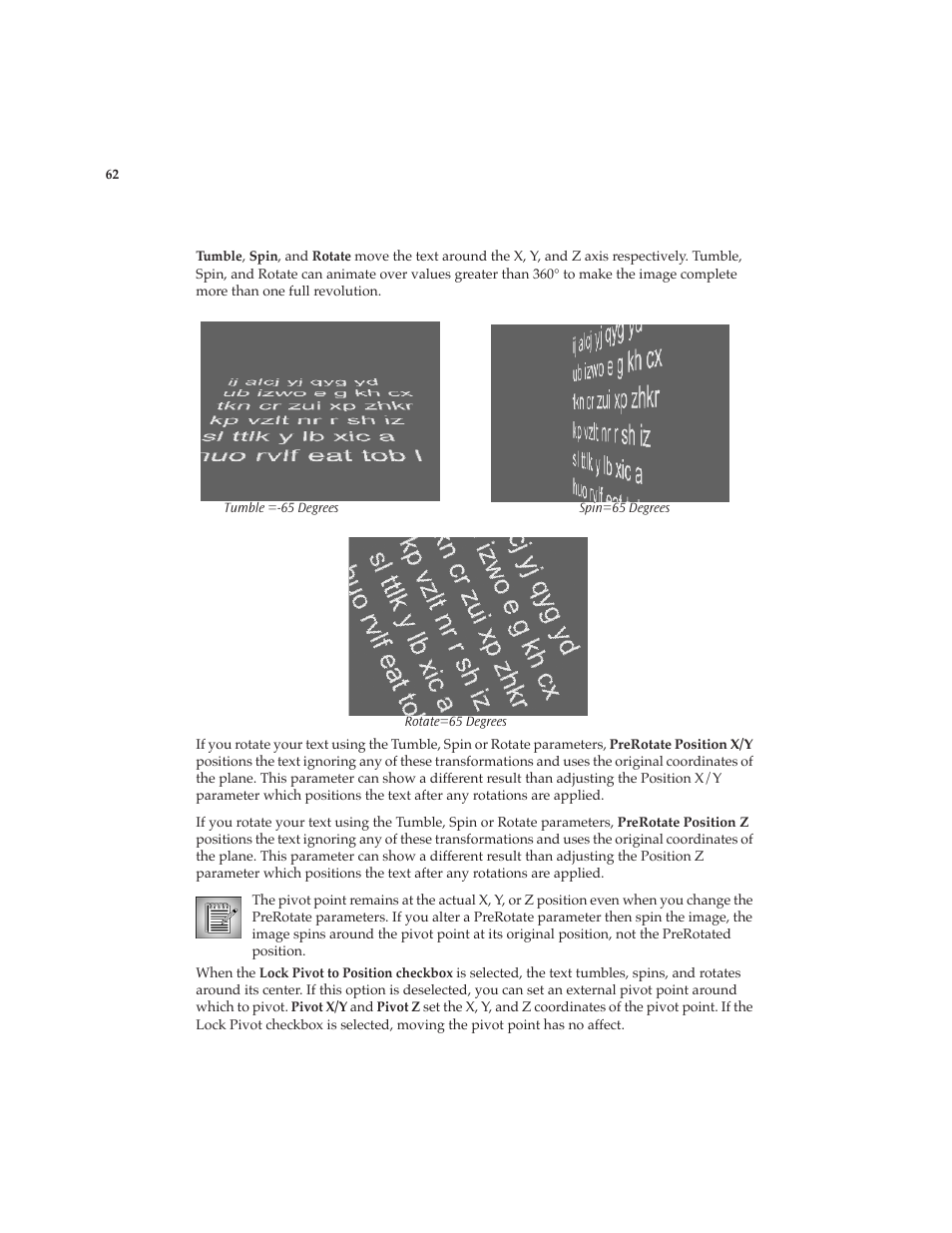 Boris FX Boris Calligraphy Version 2.0 User Manual | Page 62 / 84
