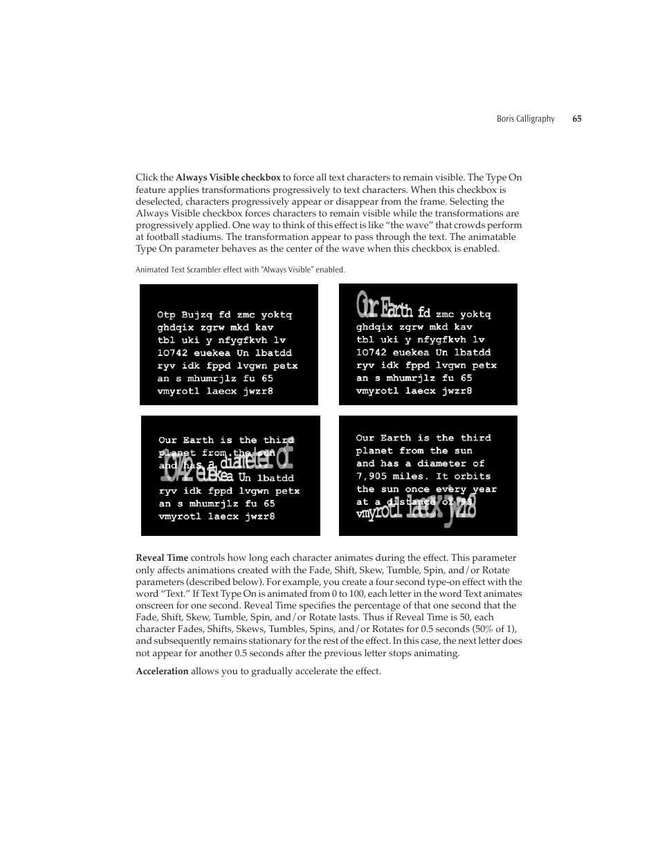 Boris FX Boris Calligraphy Version 2.0 User Manual | Page 65 / 84