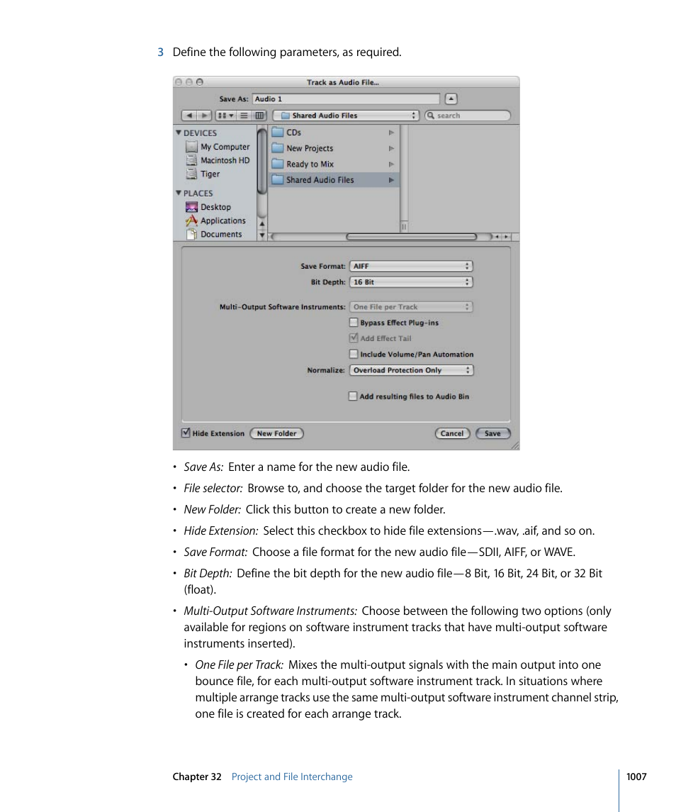 Apple Logic Express 9 User Manual | Page 1007 / 1294