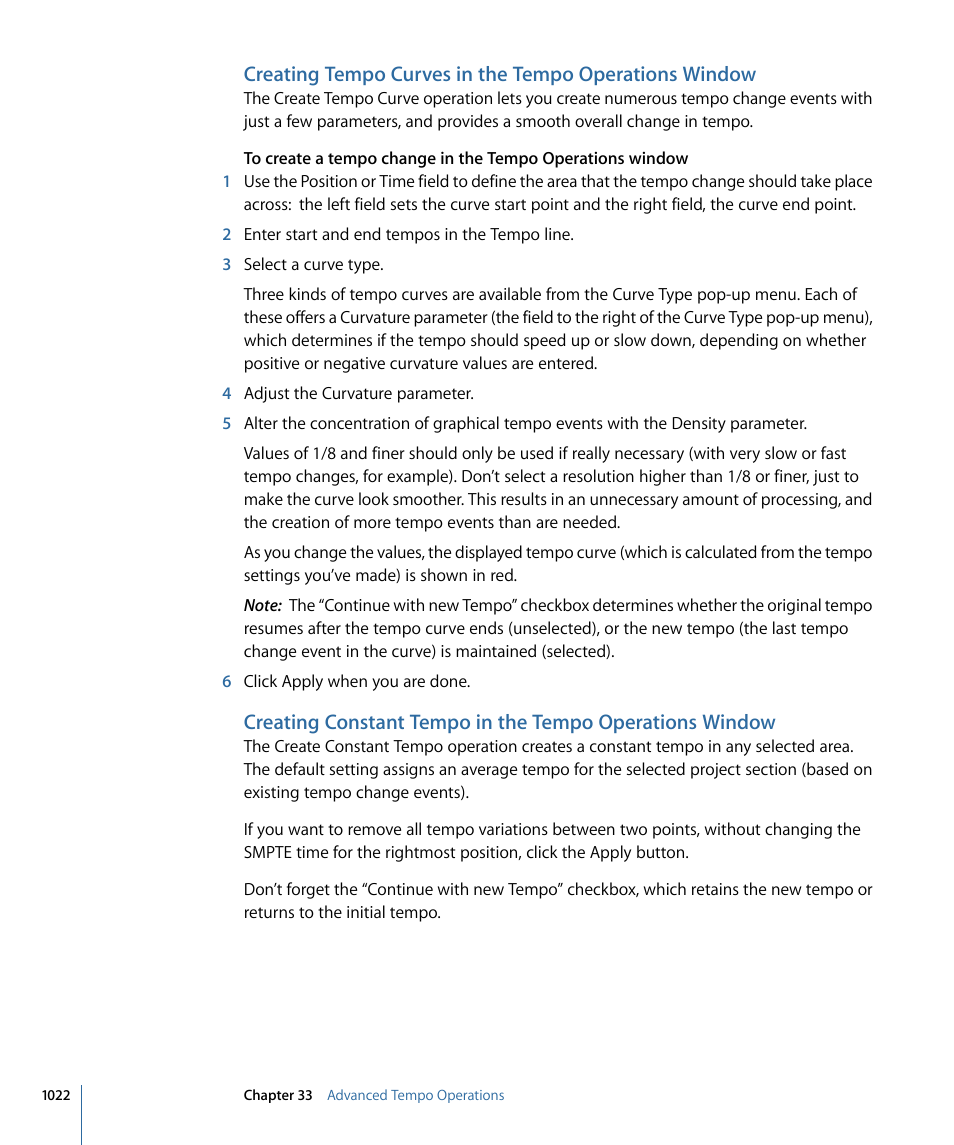 Apple Logic Express 9 User Manual | Page 1022 / 1294