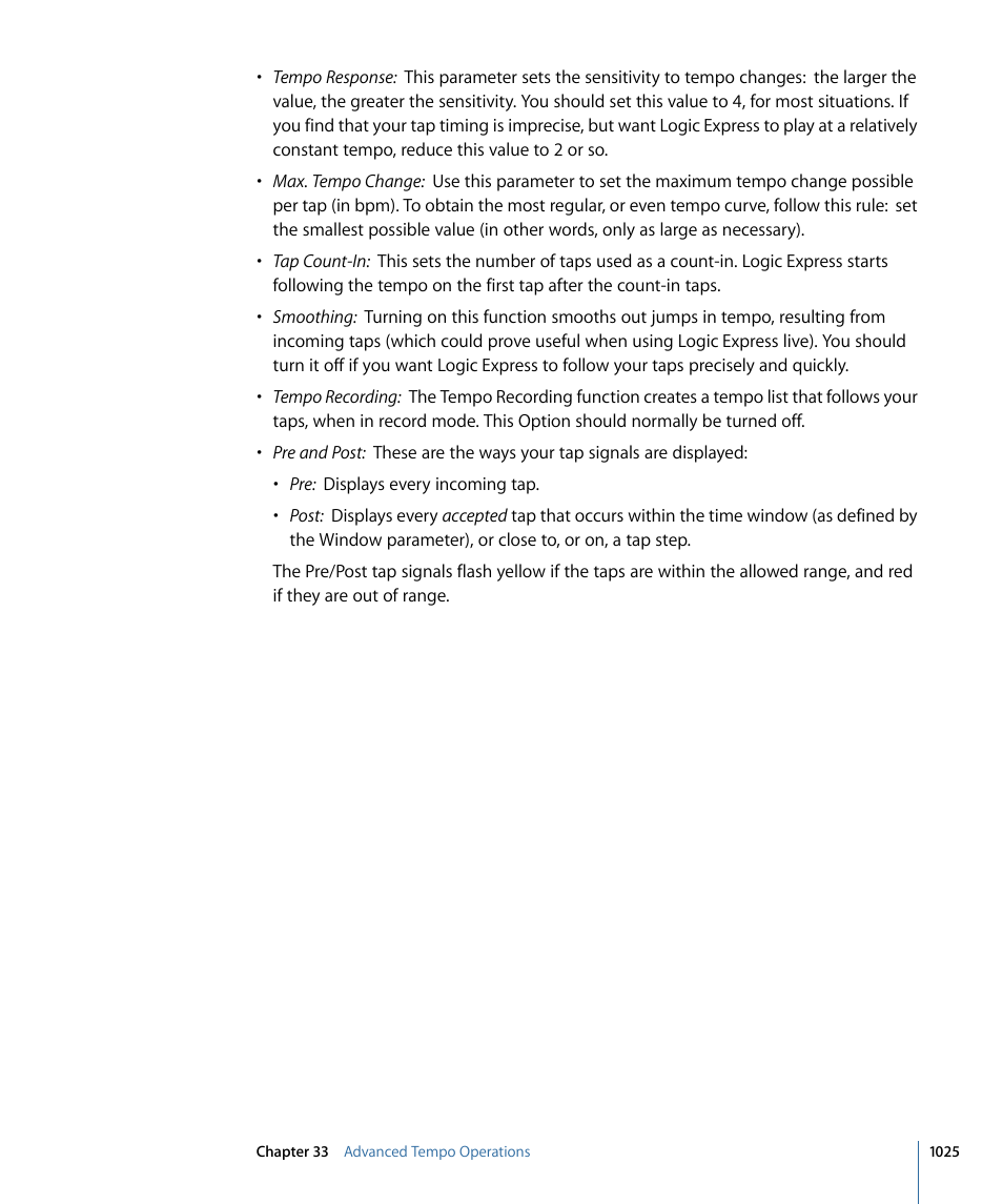 Apple Logic Express 9 User Manual | Page 1025 / 1294