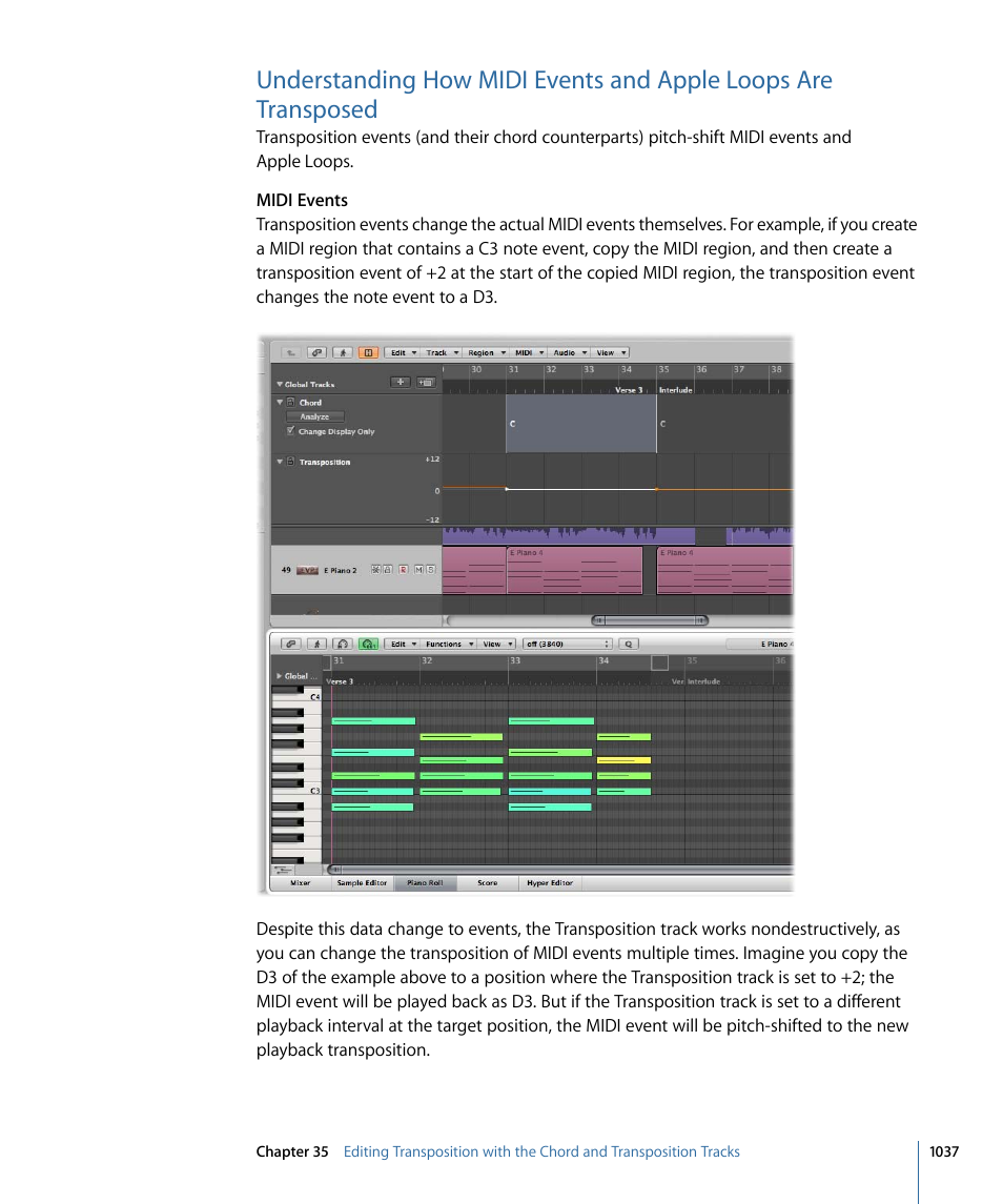 Apple Logic Express 9 User Manual | Page 1037 / 1294