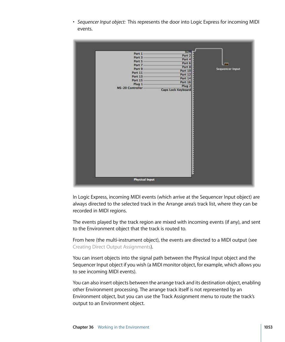 Apple Logic Express 9 User Manual | Page 1053 / 1294