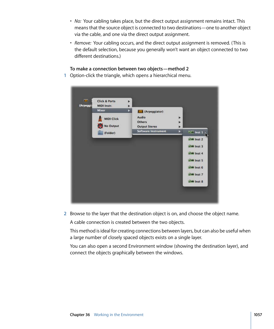 Apple Logic Express 9 User Manual | Page 1057 / 1294