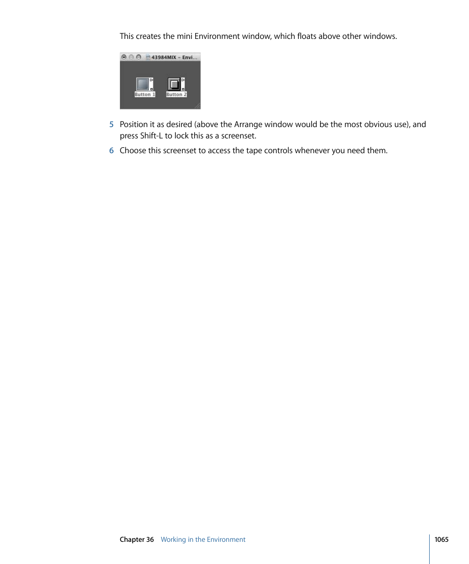 Apple Logic Express 9 User Manual | Page 1065 / 1294