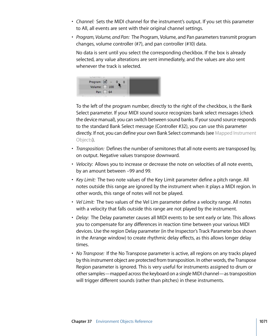 Apple Logic Express 9 User Manual | Page 1071 / 1294