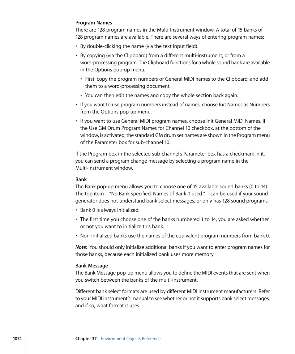 Apple Logic Express 9 User Manual | Page 1074 / 1294