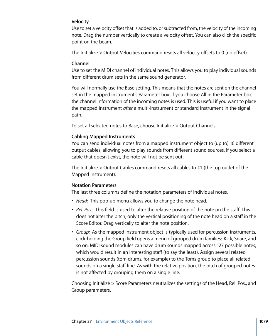 Apple Logic Express 9 User Manual | Page 1079 / 1294
