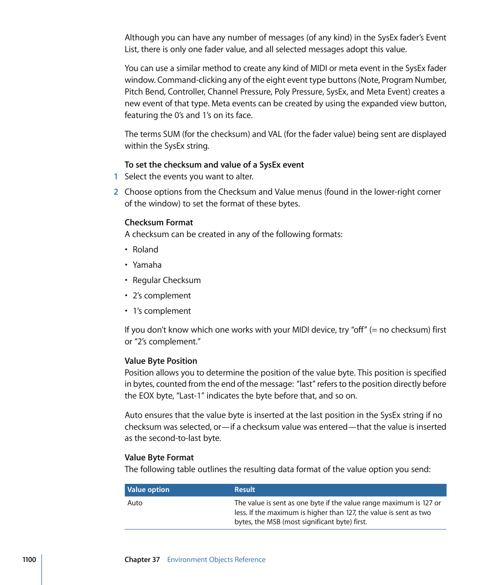 Apple Logic Express 9 User Manual | Page 1100 / 1294