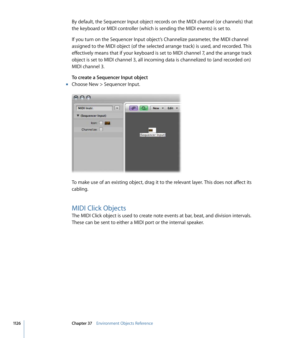 Midi click objects | Apple Logic Express 9 User Manual | Page 1126 / 1294