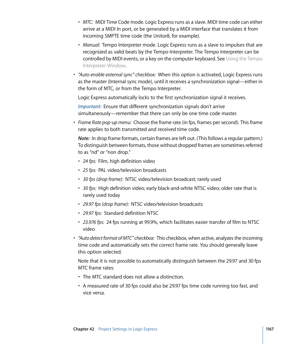 Apple Logic Express 9 User Manual | Page 1167 / 1294