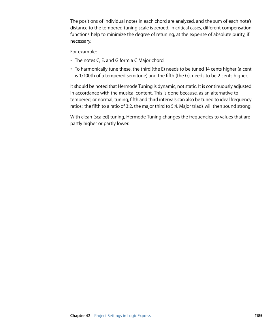 Apple Logic Express 9 User Manual | Page 1185 / 1294