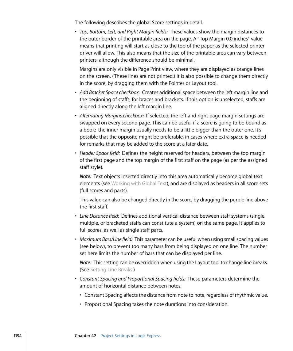 Apple Logic Express 9 User Manual | Page 1194 / 1294